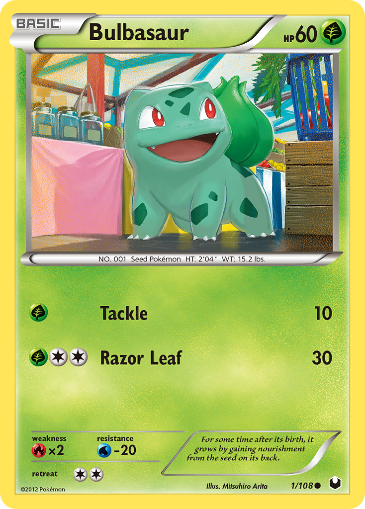 Bulbasaur (1/108) [Black & White: Dark Explorers] | Rock City Comics