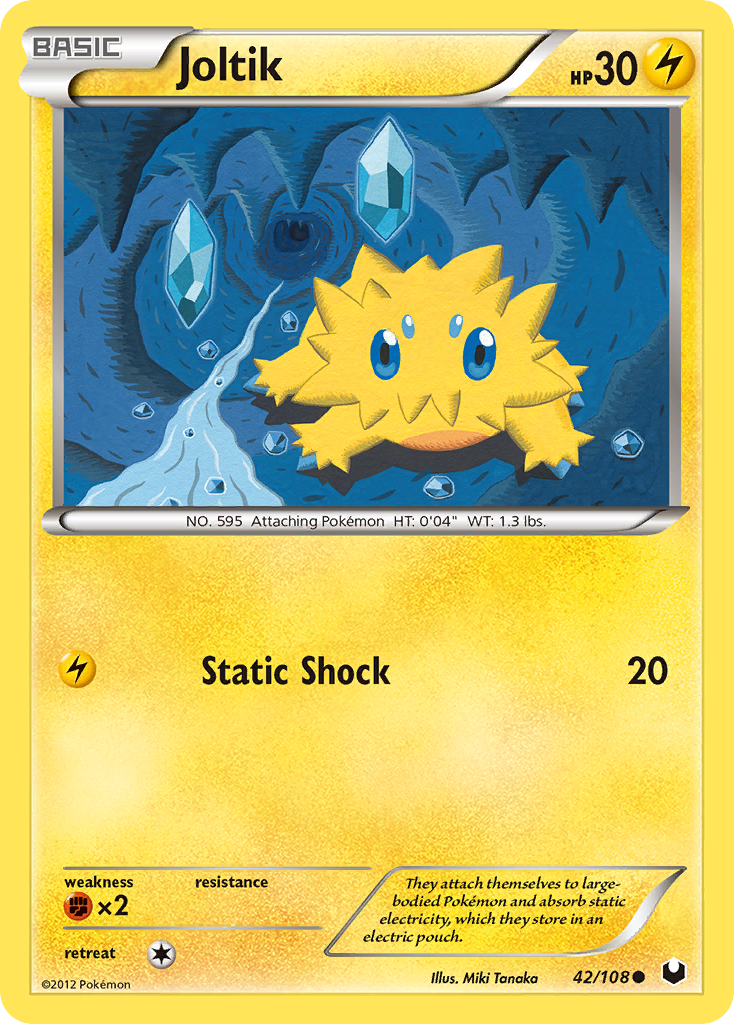 Joltik (42/108) [Black & White: Dark Explorers] | Rock City Comics