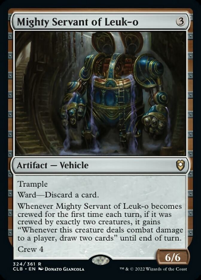 Mighty Servant of Leuk-o [Commander Legends: Battle for Baldur's Gate] | Rock City Comics