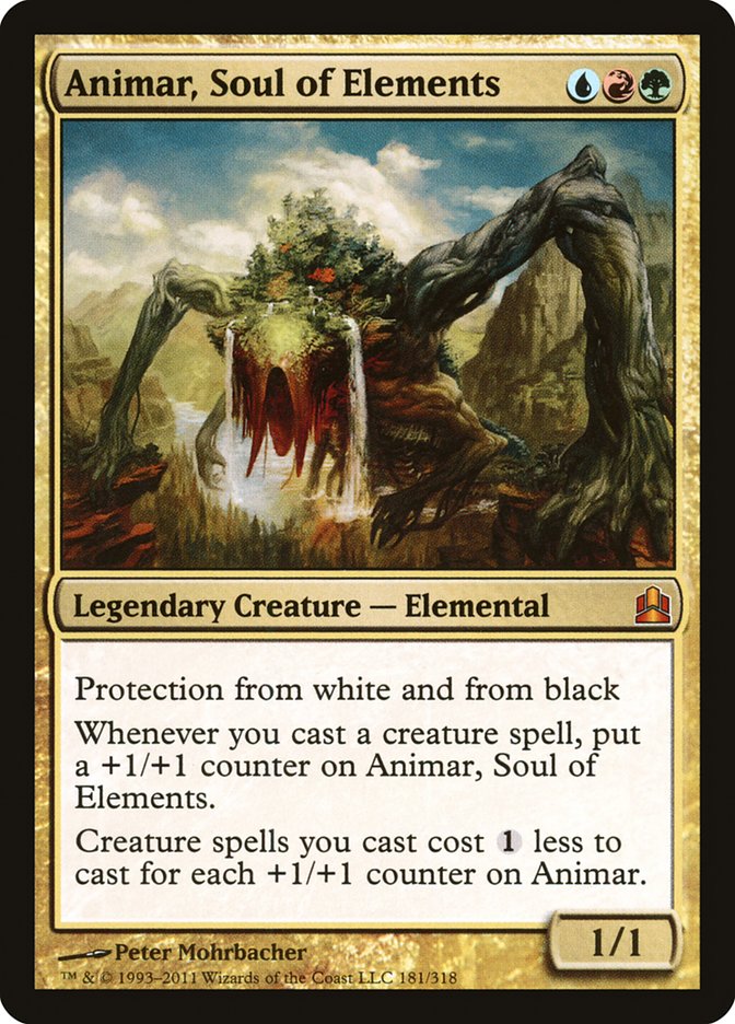 Animar, Soul of Elements [Commander 2011] | Rock City Comics