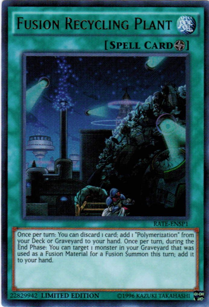 Fusion Recycling Plant (RATE-ENSP1) [RATE-ENSP1] Ultra Rare | Rock City Comics