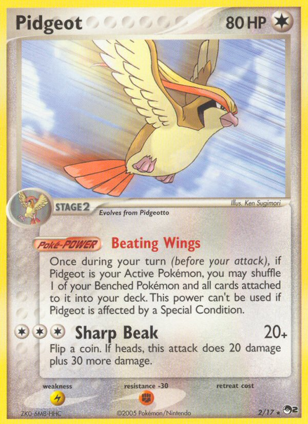 Pidgeot (2/17) [POP Series 2] | Rock City Comics