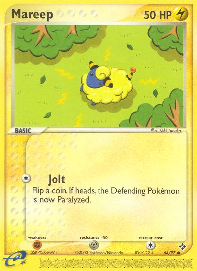 Mareep (64/97) [EX: Dragon] | Rock City Comics