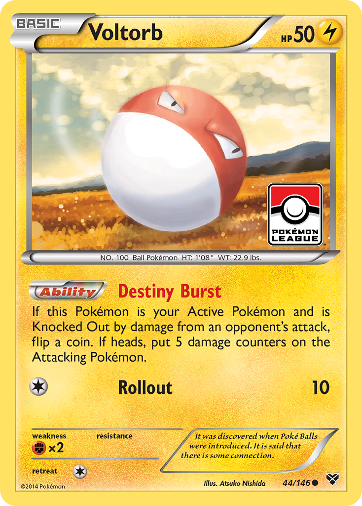 Voltorb (44/146) [XY: Base Set] | Rock City Comics