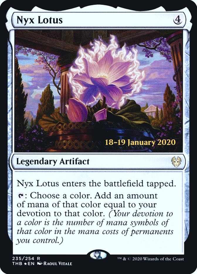 Nyx Lotus [Theros Beyond Death Prerelease Promos] | Rock City Comics