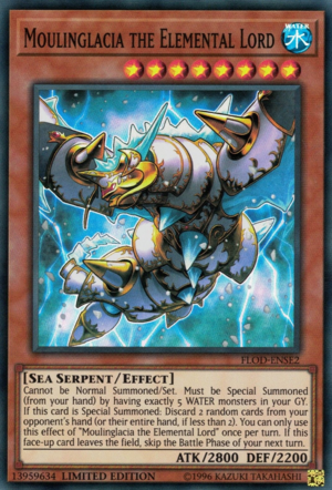 Moulinglacia the Elemental Lord [FLOD-ENSE2] Super Rare | Rock City Comics
