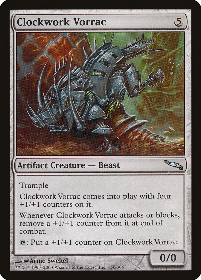 Clockwork Vorrac [Mirrodin] | Rock City Comics