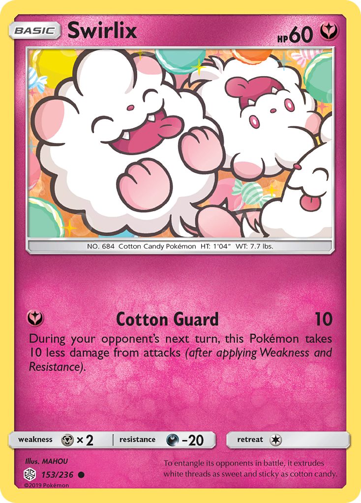 Swirlix (153/236) [Sun & Moon: Cosmic Eclipse] | Rock City Comics