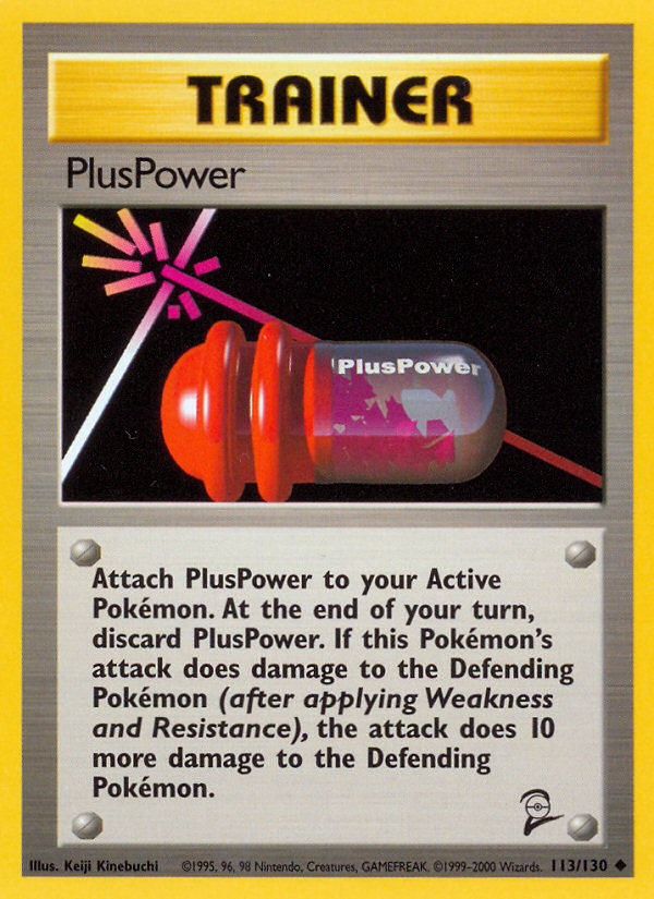 PlusPower (113/130) [Base Set 2] | Rock City Comics