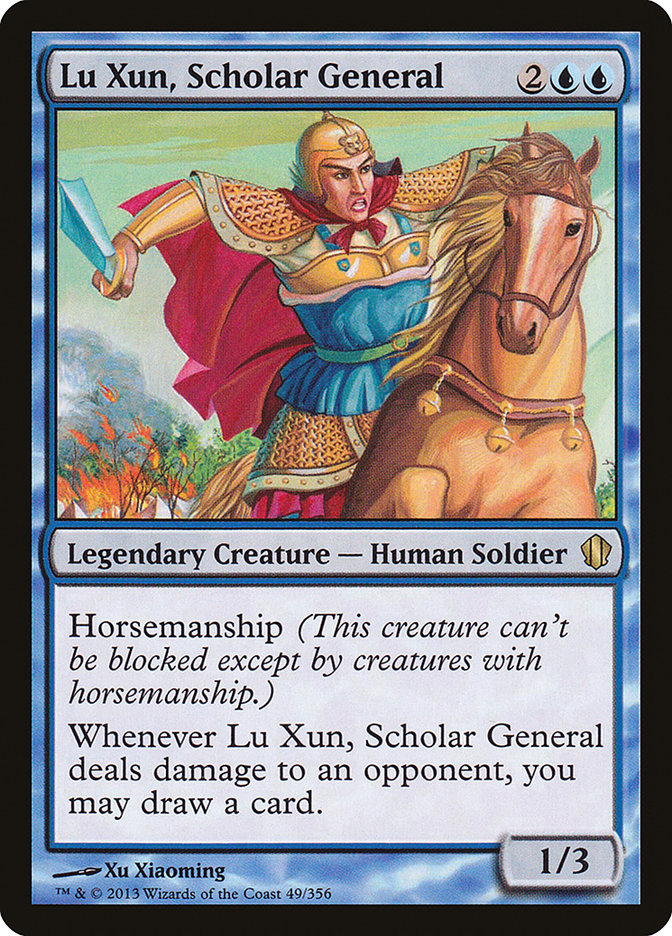 Lu Xun, Scholar General [Commander 2013] | Rock City Comics