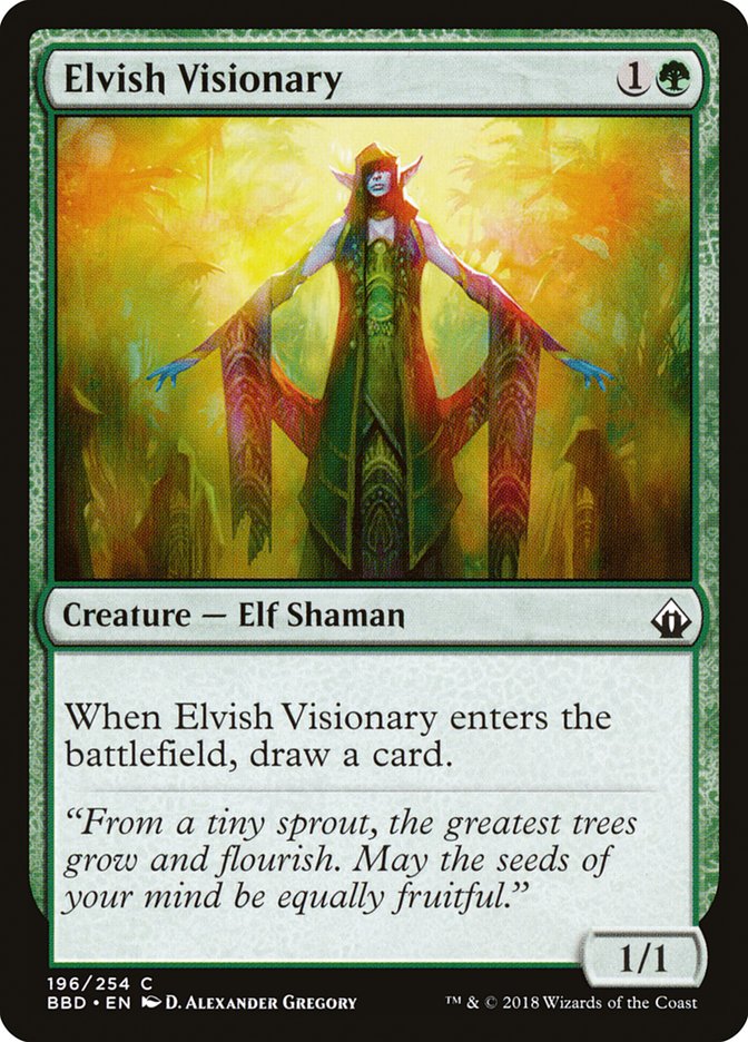 Elvish Visionary [Battlebond] | Rock City Comics