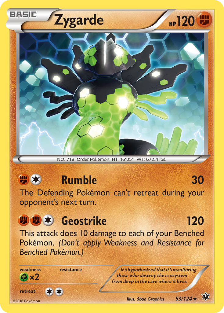 Zygarde (53/124) [XY: Fates Collide] | Rock City Comics