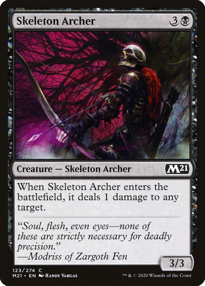 Skeleton Archer [Core Set 2021] | Rock City Comics