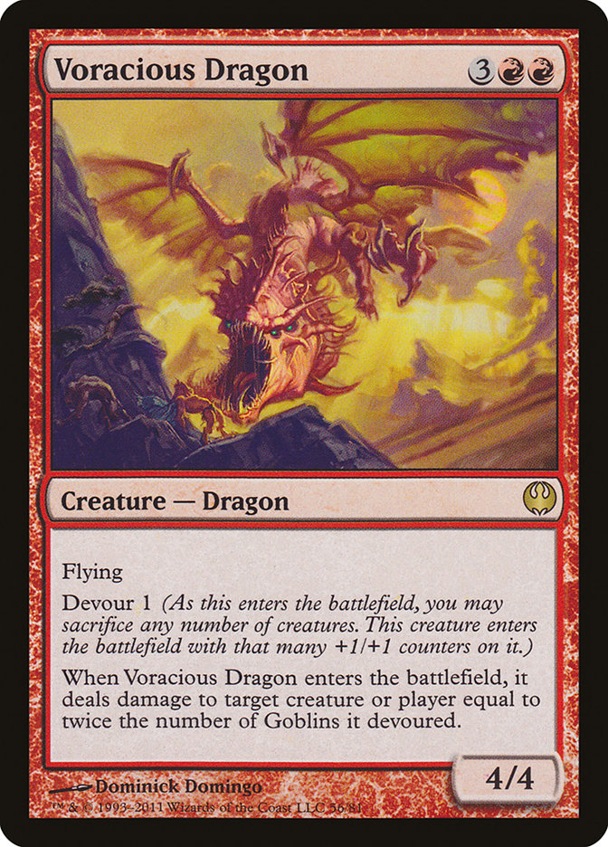 Voracious Dragon [Duel Decks: Knights vs. Dragons] | Rock City Comics