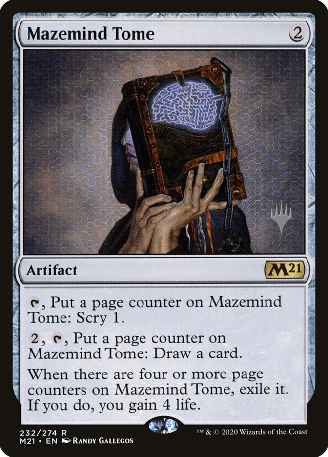 Mazemind Tome (Promo Pack) [Core Set 2021 Promos] | Rock City Comics