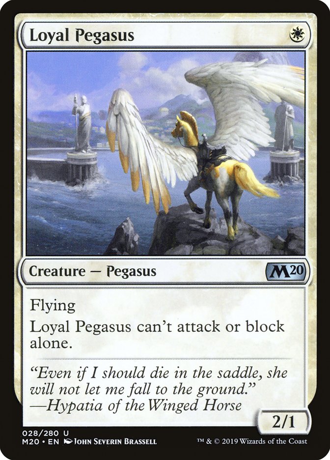 Loyal Pegasus [Core Set 2020] | Rock City Comics