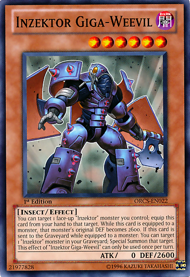 Inzektor Giga-Weevil [ORCS-EN022] Common | Rock City Comics