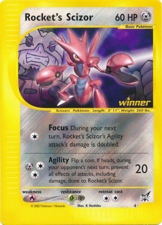 Rocket's Scizor (4) (Jumbo Card) [Best of Promos] | Rock City Comics