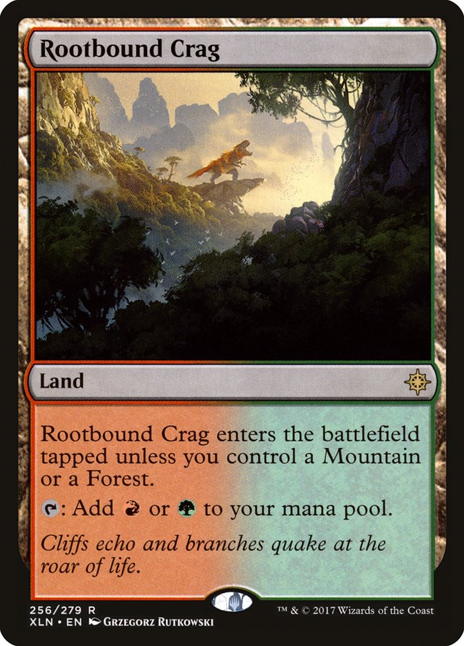 Rootbound Crag [Ixalan] | Rock City Comics