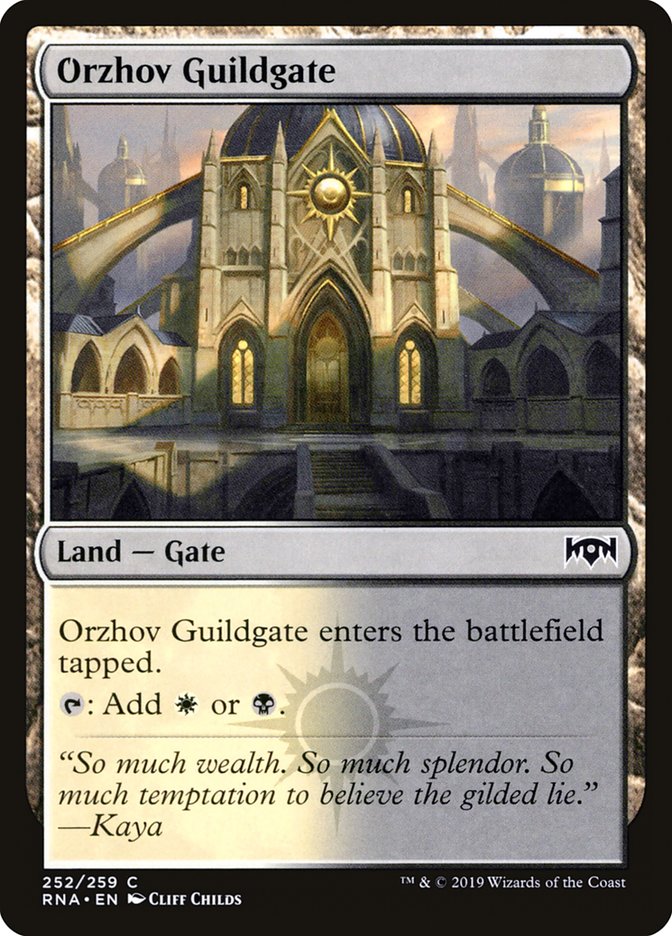 Orzhov Guildgate (252/259) [Ravnica Allegiance] | Rock City Comics