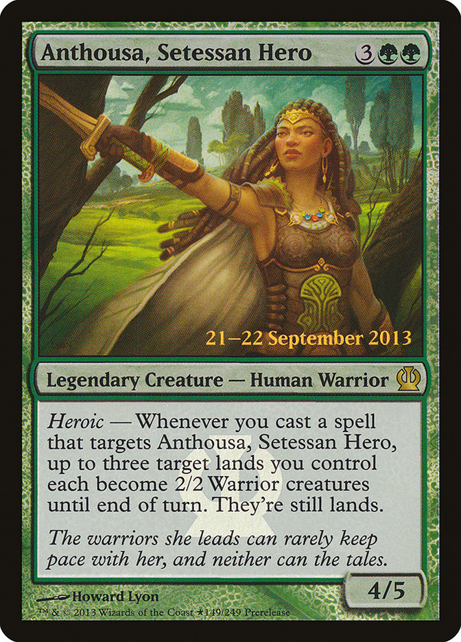 Anthousa, Setessan Hero  [Theros Prerelease Promos] | Rock City Comics