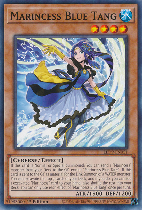 Marincess Blue Tang [LED9-EN051] Common | Rock City Comics