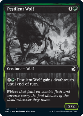 Pestilent Wolf [Innistrad: Double Feature] | Rock City Comics