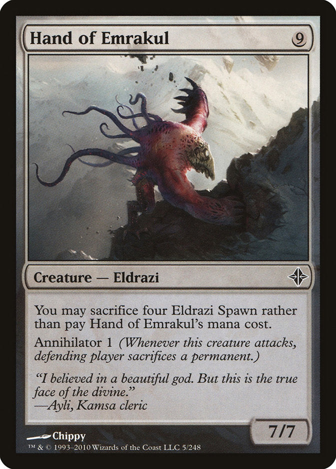 Hand of Emrakul [Rise of the Eldrazi] | Rock City Comics