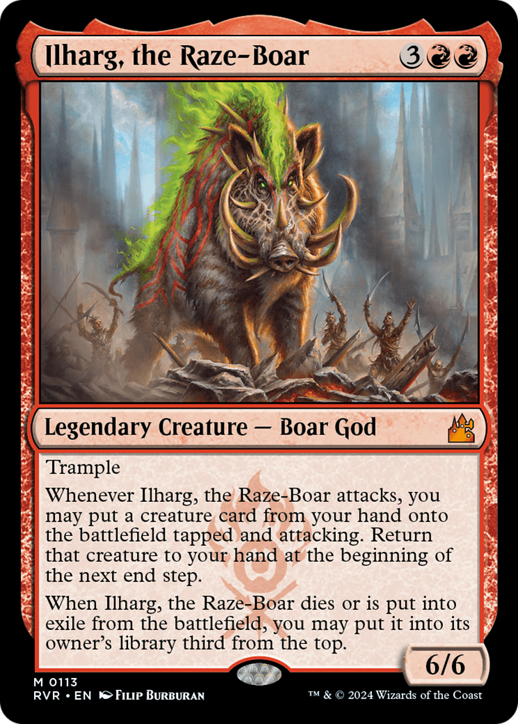Ilharg, the Raze-Boar [Ravnica Remastered] | Rock City Comics
