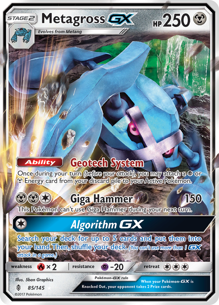 Metagross GX (85/145) [Sun & Moon: Guardians Rising] | Rock City Comics