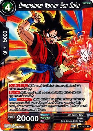 Dimensional Warrior Son Goku (Starter Deck - Shenron's Advent) (SD7-02) [Miraculous Revival] | Rock City Comics