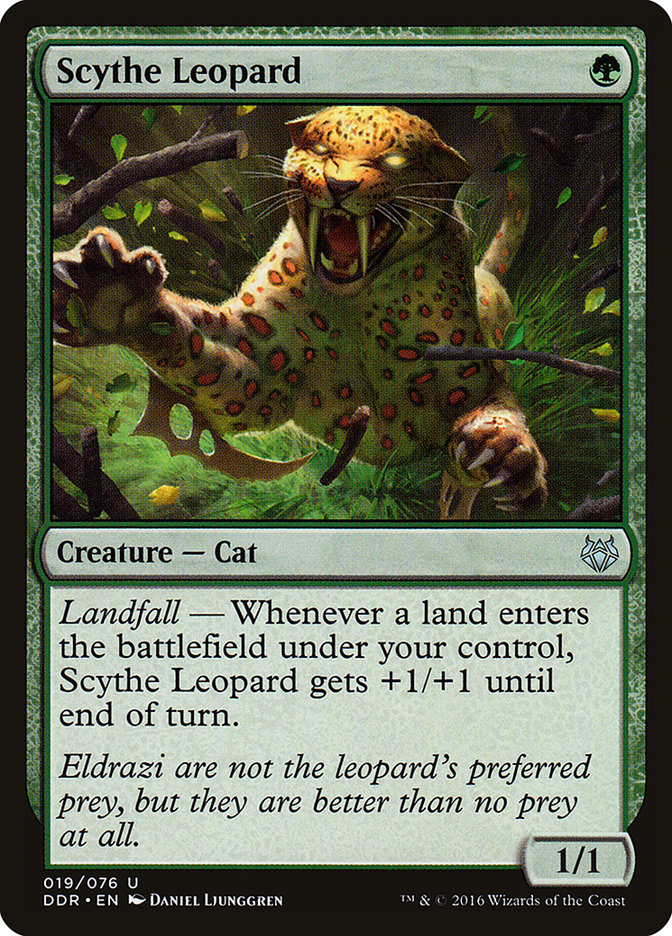 Scythe Leopard [Duel Decks: Nissa vs. Ob Nixilis] | Rock City Comics