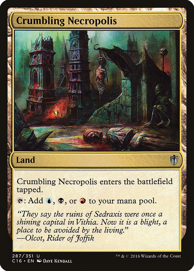 Crumbling Necropolis [Commander 2016] | Rock City Comics