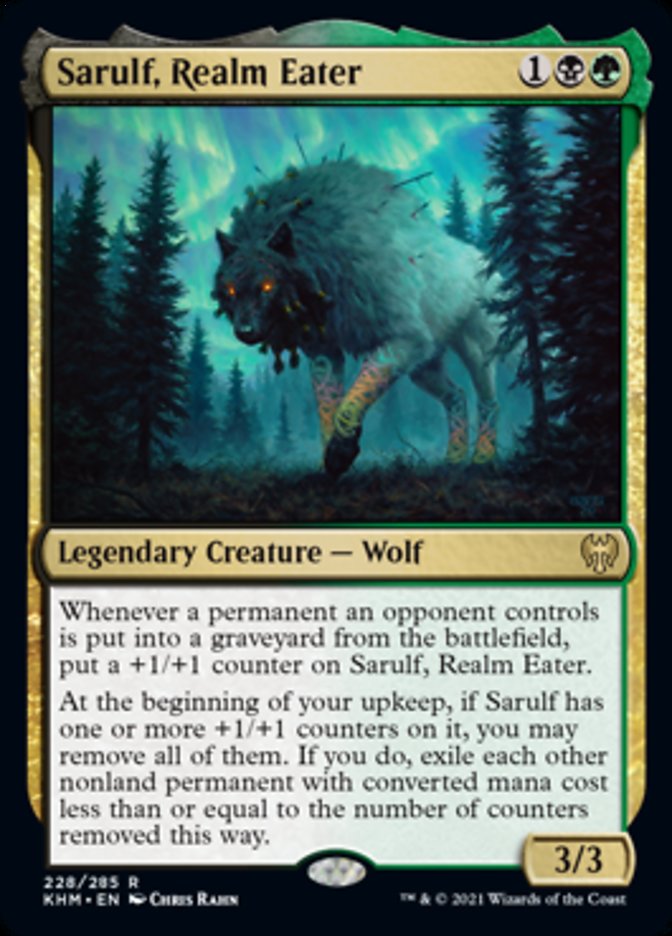 Sarulf, Realm Eater [Kaldheim] | Rock City Comics