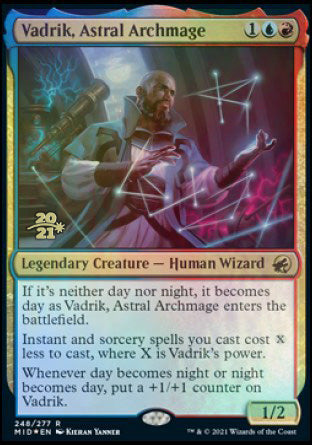 Vadrik, Astral Archmage [Innistrad: Midnight Hunt Prerelease Promos] | Rock City Comics