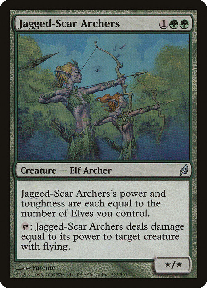 Jagged-Scar Archers [Lorwyn] | Rock City Comics