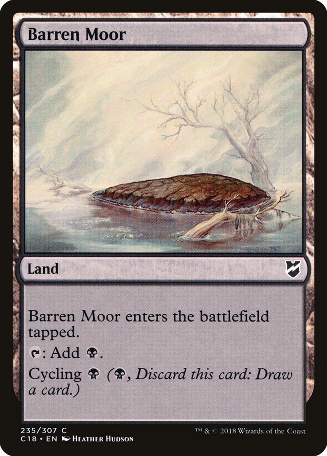 Barren Moor [Commander 2018] | Rock City Comics