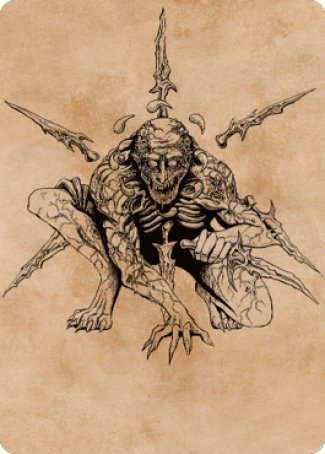 Bhaal, Lord of Murder Art Card [Commander Legends: Battle for Baldur's Gate Art Series] | Rock City Comics