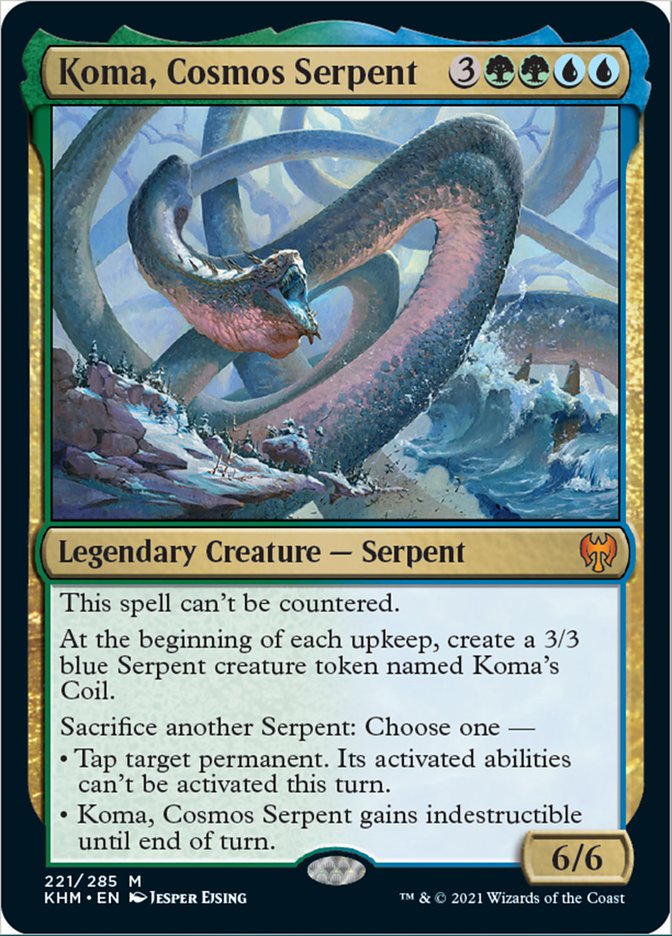 Koma, Cosmos Serpent [Kaldheim] | Rock City Comics