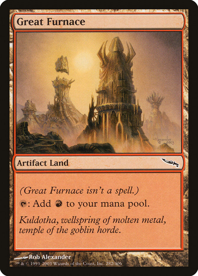 Great Furnace [Mirrodin] | Rock City Comics