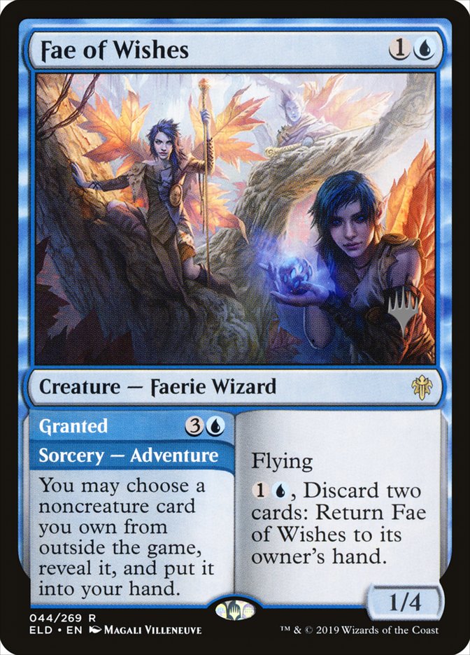 Fae of Wishes // Granted (Promo Pack) [Throne of Eldraine Promos] | Rock City Comics