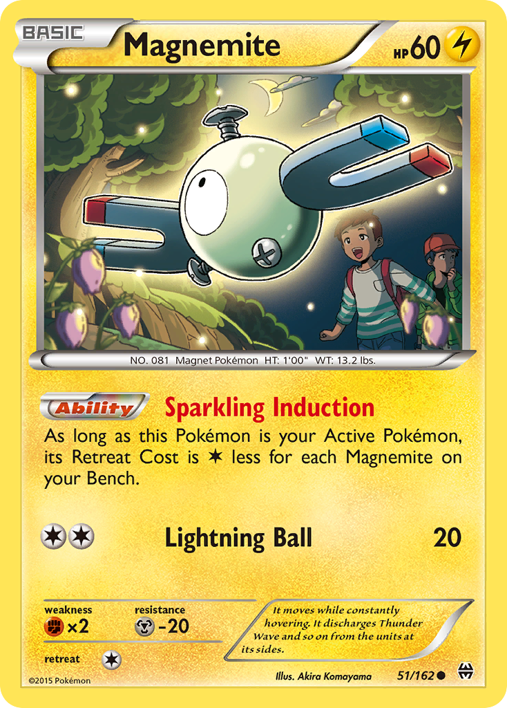 Magnemite (51/162) [XY: BREAKthrough] | Rock City Comics