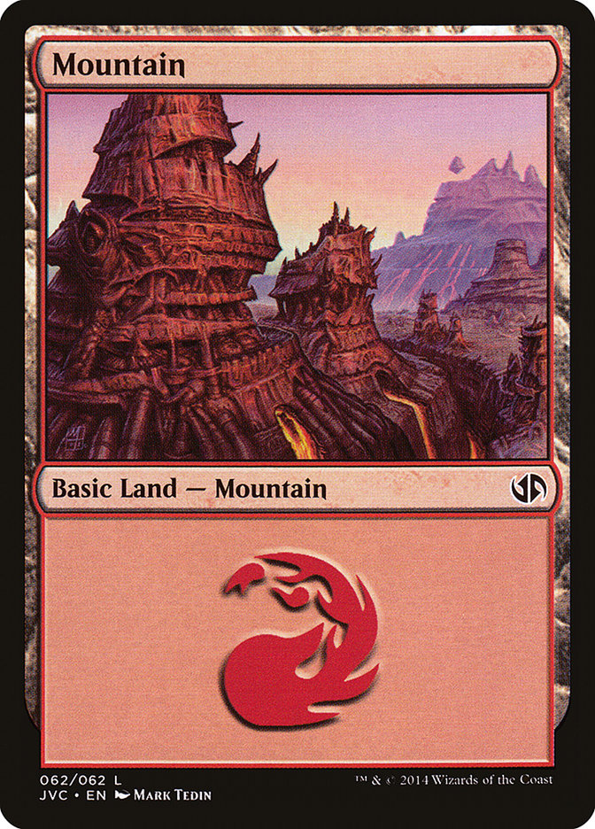 Mountain (62) [Duel Decks Anthology] | Rock City Comics