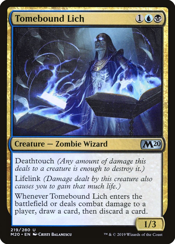 Tomebound Lich [Core Set 2020] | Rock City Comics