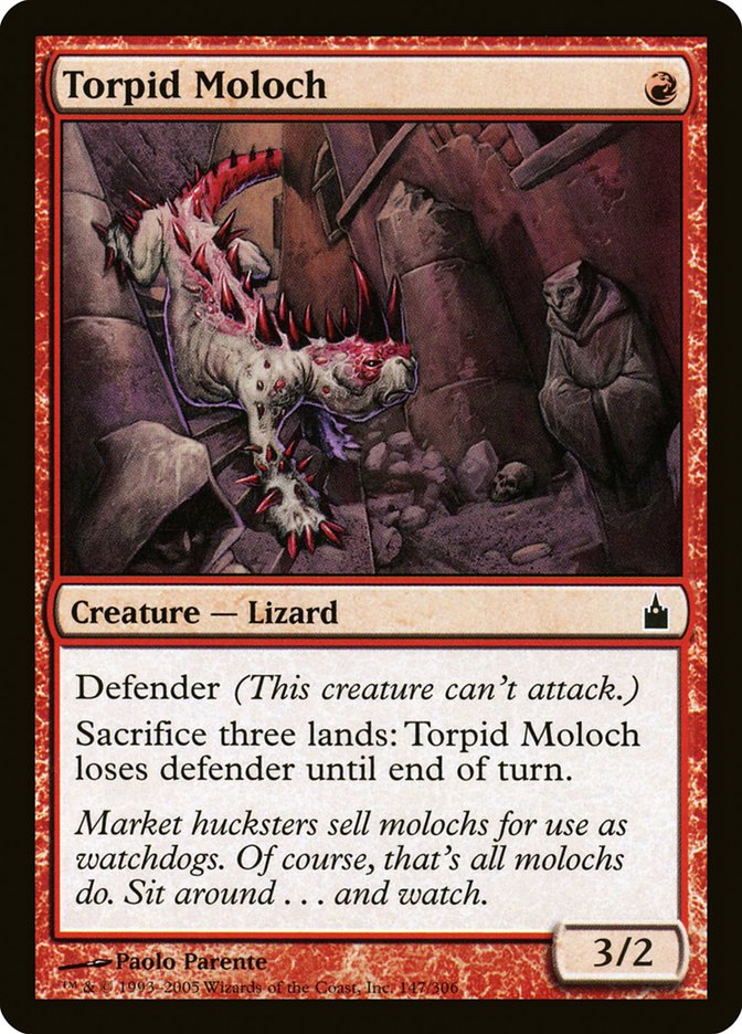 Torpid Moloch [Ravnica: City of Guilds] | Rock City Comics