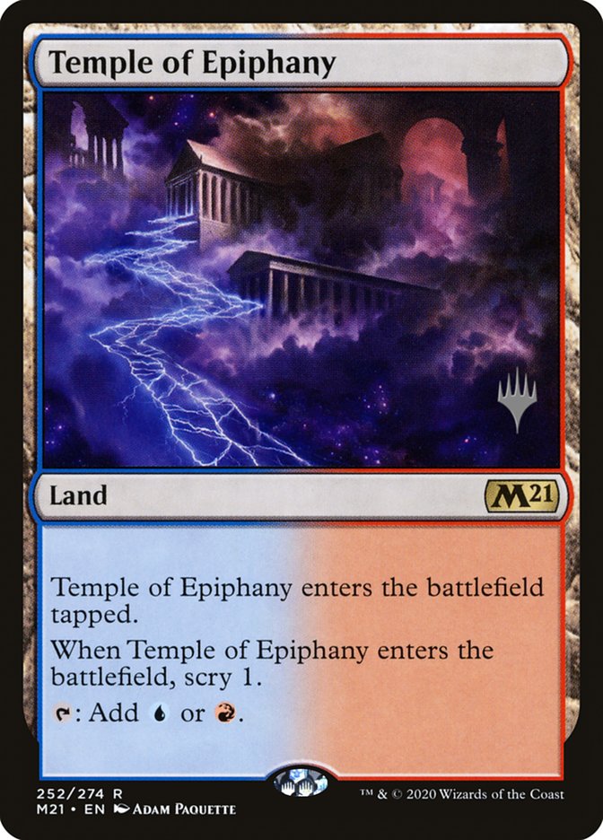 Temple of Epiphany (Promo Pack) [Core Set 2021 Promos] | Rock City Comics