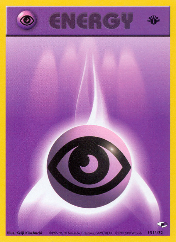 Psychic Energy (131/132) [Gym Heroes 1st Edition] | Rock City Comics