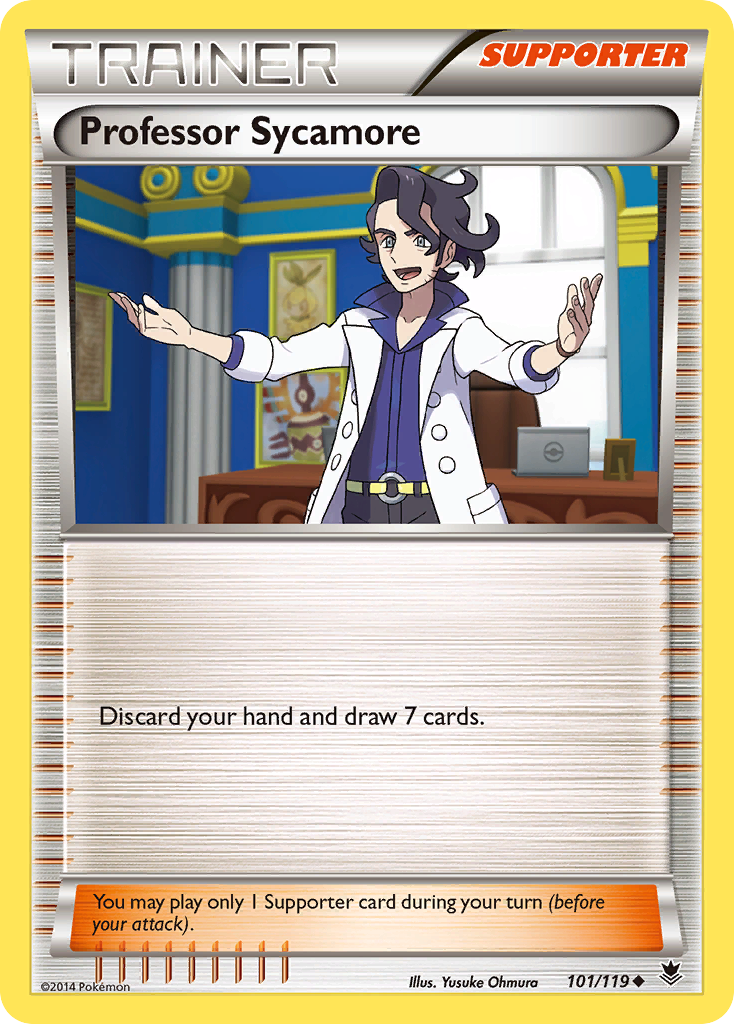 Professor Sycamore (101/119) [XY: Phantom Forces] | Rock City Comics