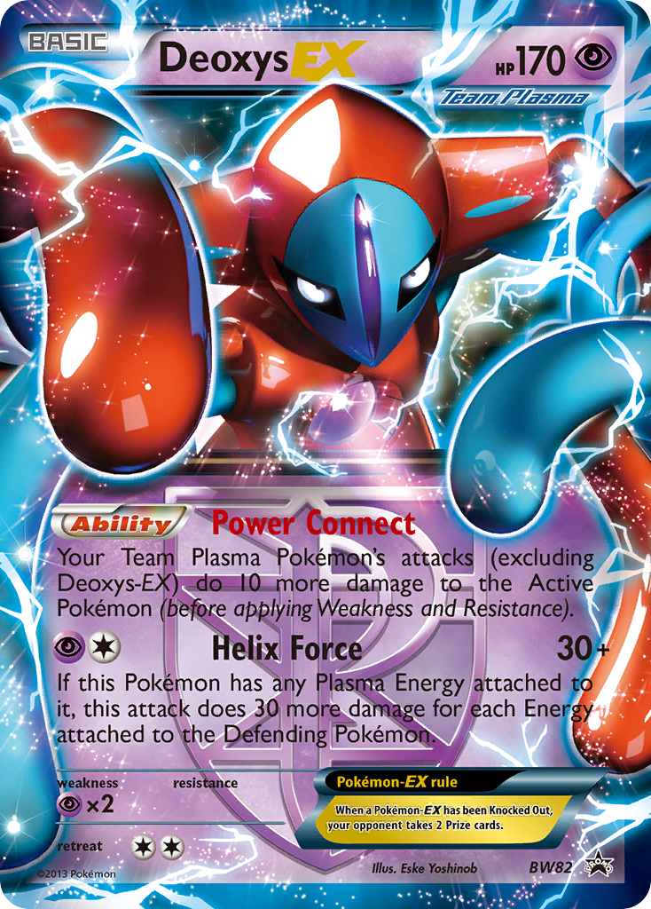 Deoxys EX (BW82) [Black & White: Black Star Promos] | Rock City Comics