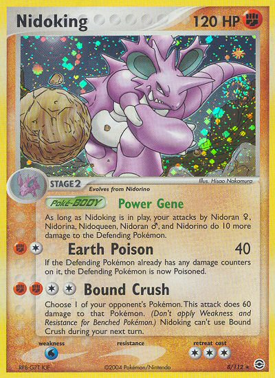 Nidoking (8/112) [EX: FireRed & LeafGreen] | Rock City Comics
